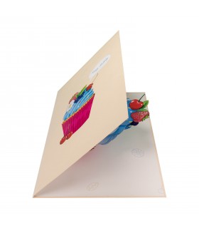Cupcake pop up card