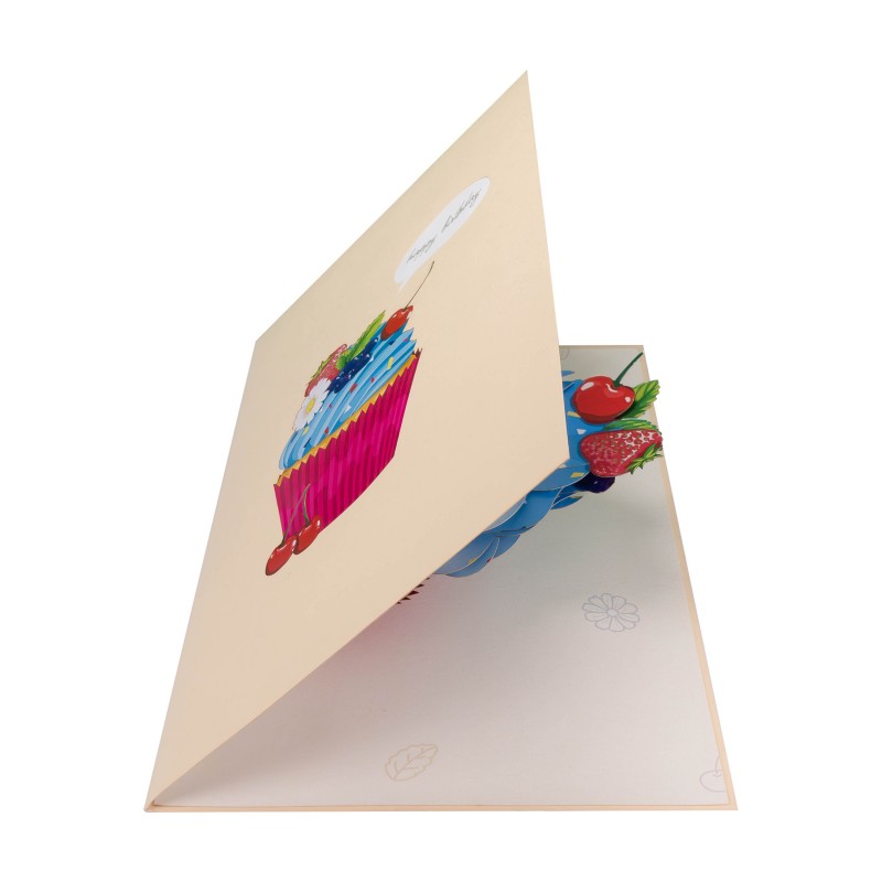 Cupcake pop up card