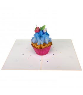 Cupcake pop up card