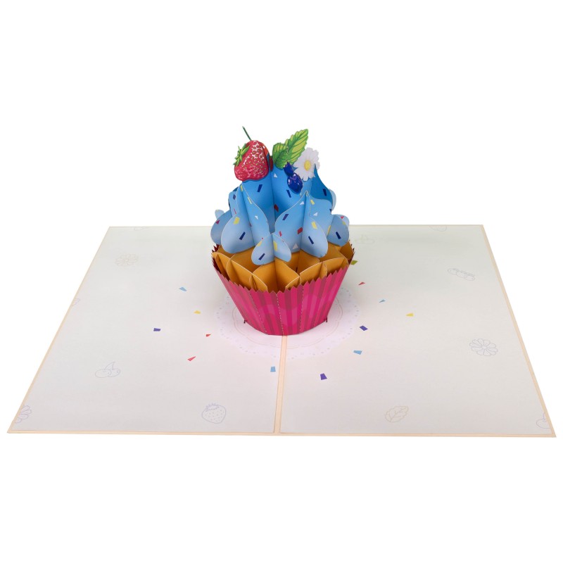 Cupcake pop up card