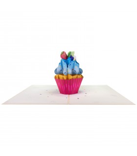Cupcake pop up card