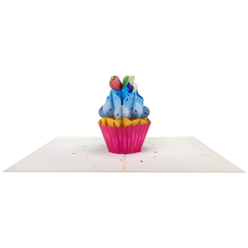 Cupcake pop up card