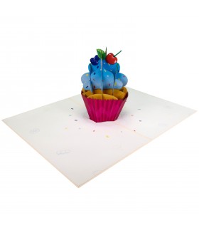 Cupcake pop up card