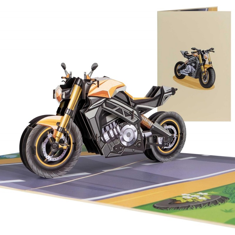 Motorbike v.1 pop up card new