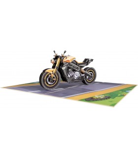 Motorbike v.1 pop up card new