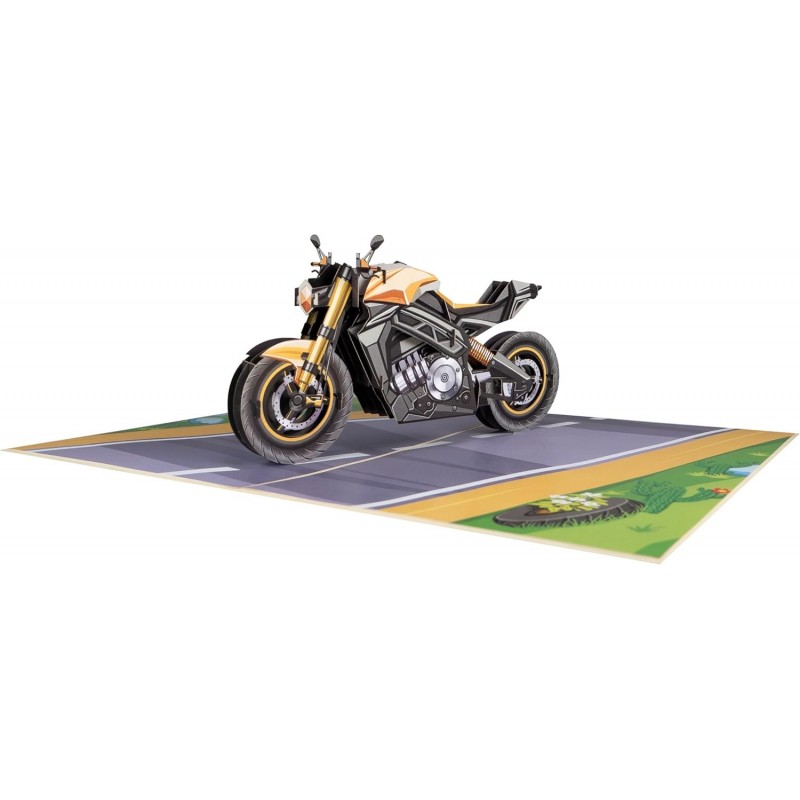 Motorbike v.1 pop up card new