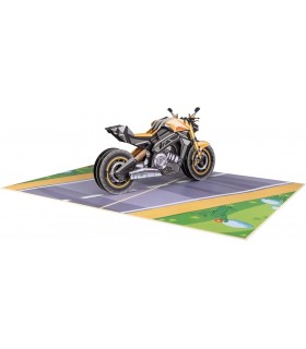 Motorbike v.1 pop up card new