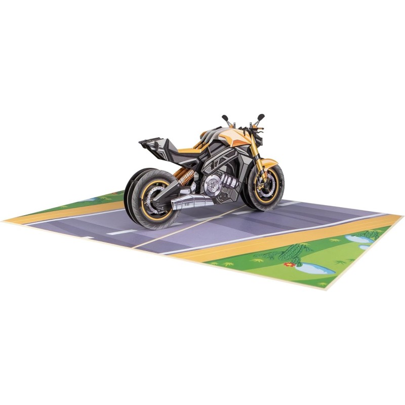 Motorbike v.1 pop up card new