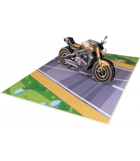 Motorbike v.1 pop up card new