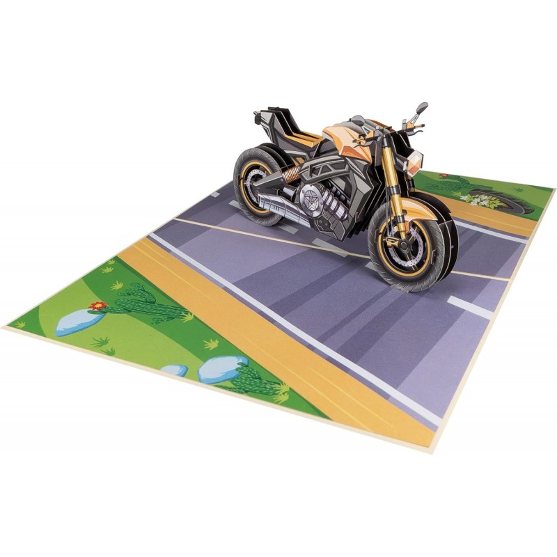 Motorbike v.1 pop up card new