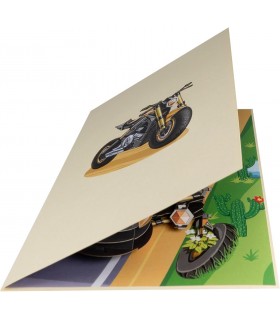 Motorbike v.1 pop up card new