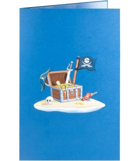 Pirate Ship Pop Up Card