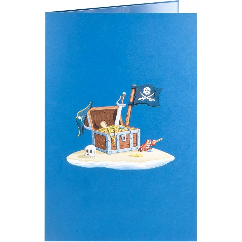 Pirate Ship Pop Up Card