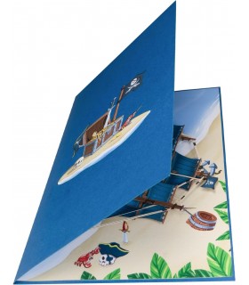 Pirate Ship Pop Up Card