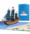 Pirate Ship Pop Up Card