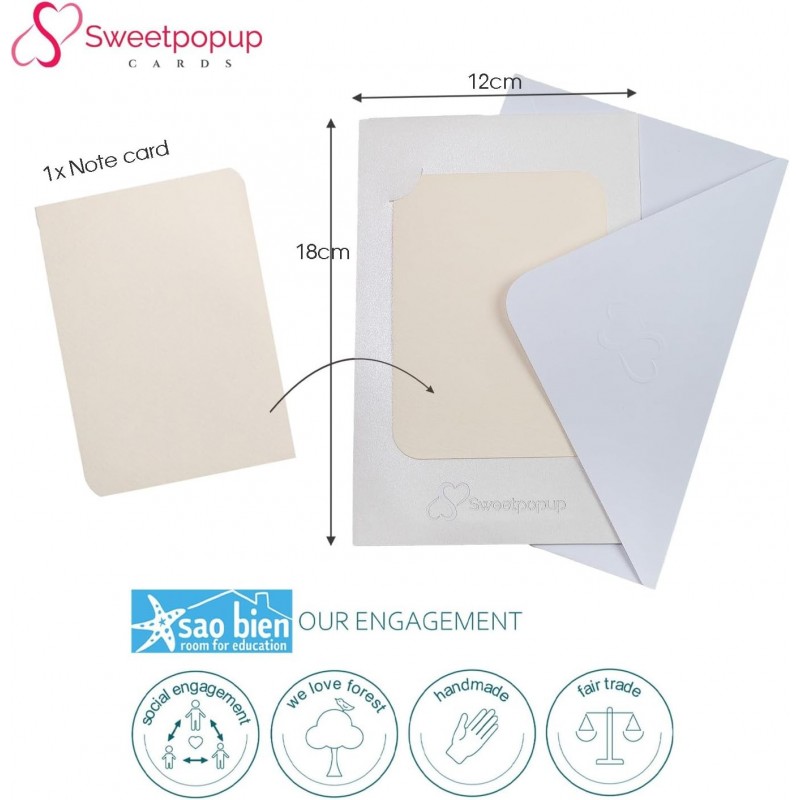 Apple tree pop up card