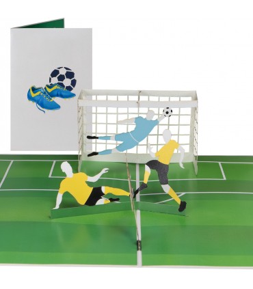 Football pop up card