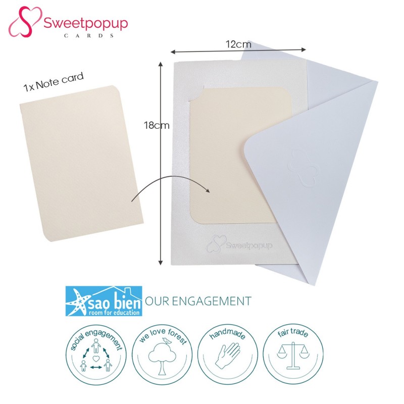 Football pop up card