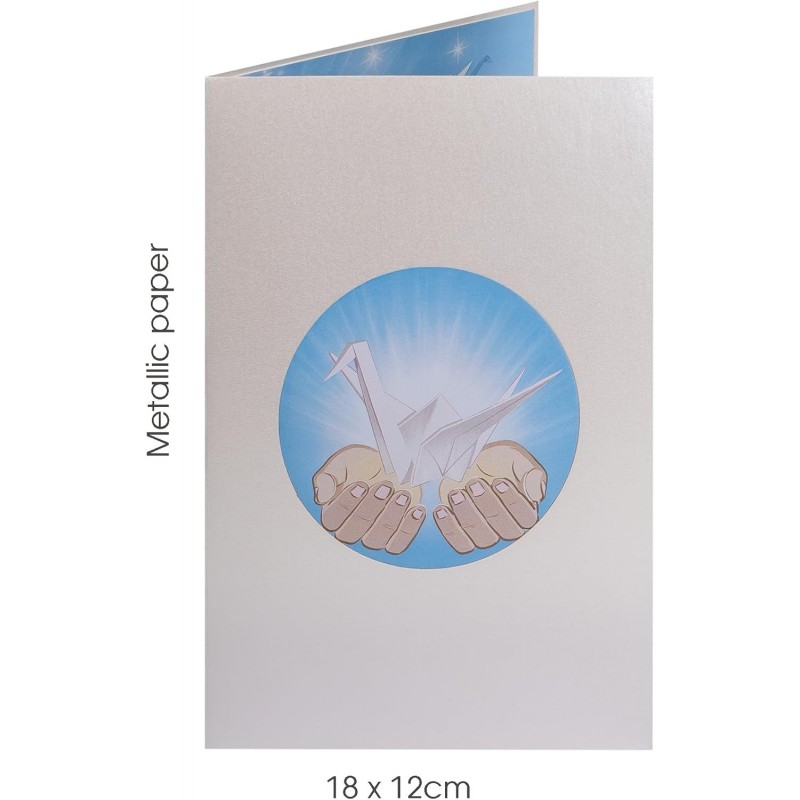 Kranich Pop Up Karte