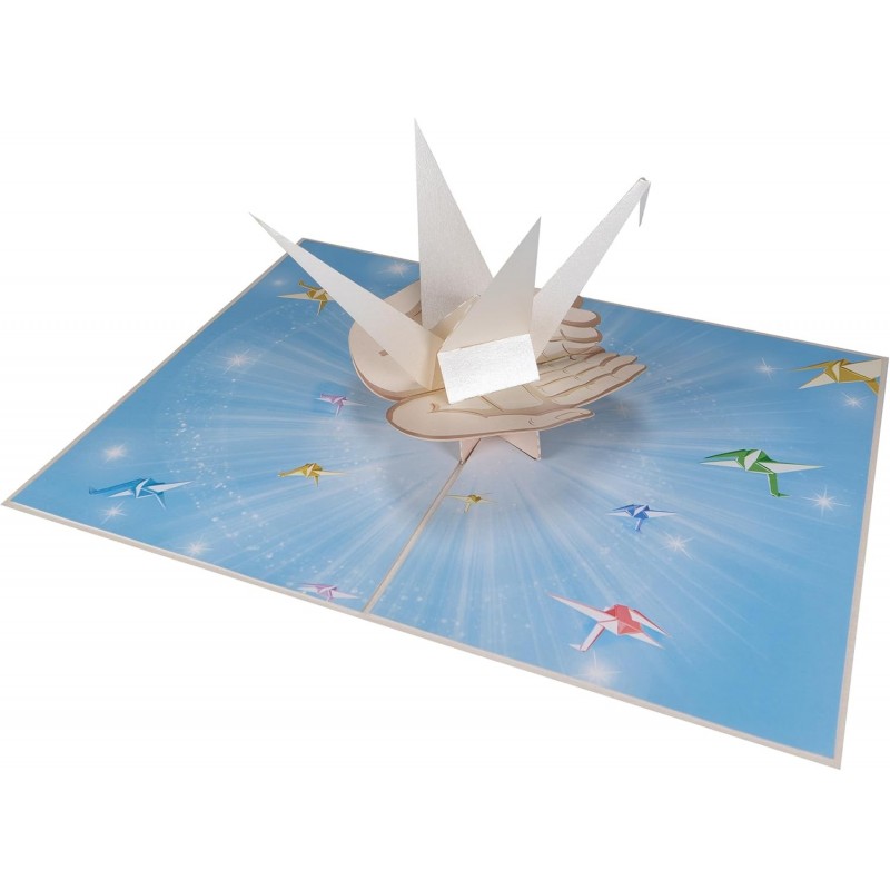 Kranich Pop Up Karte