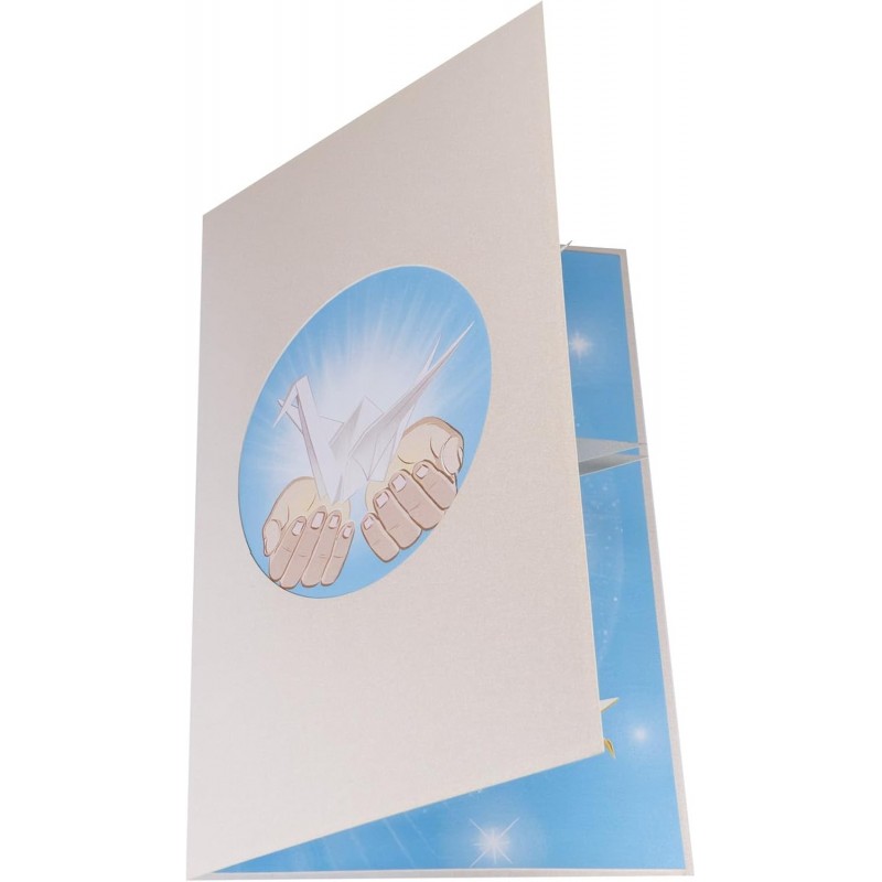 Kranich Pop Up Karte