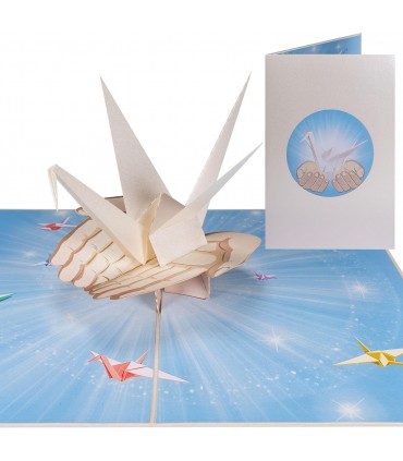 Crane pop-up card