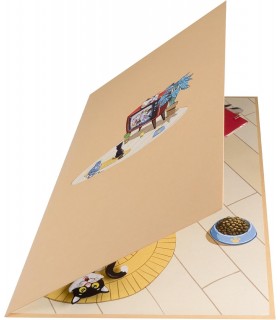 Süße Katze Pop Up Karte