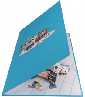 Süße Hunde Pop Up Karte