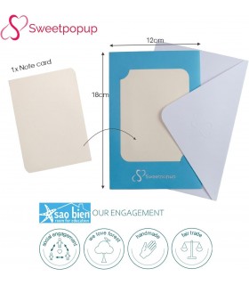 Süße Hunde Pop Up Karte