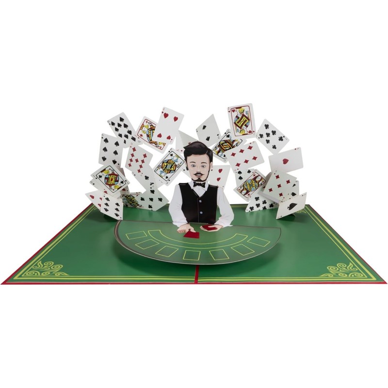Poker Pop Up Karte