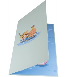 Faultier Pop Up Karte