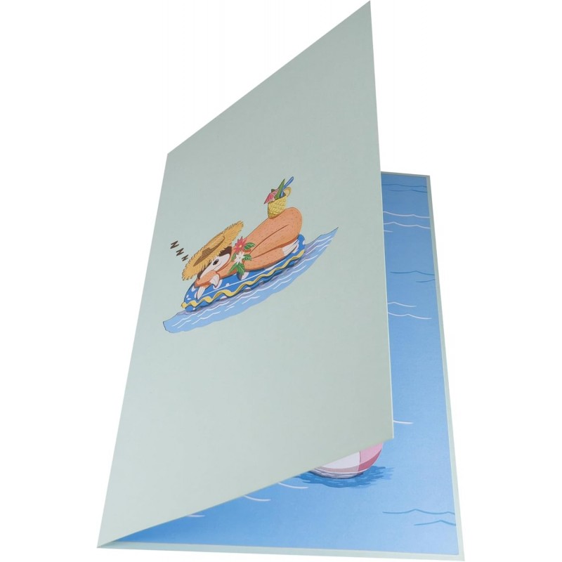 Faultier Pop Up Karte