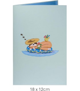 Faultier Pop Up Karte