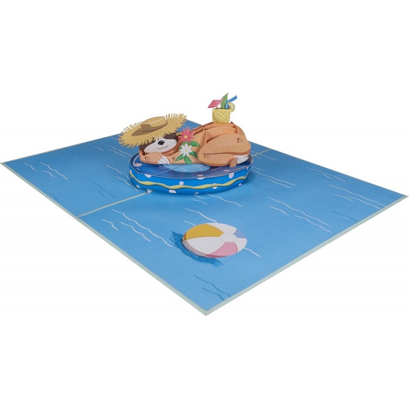 Faultier Pop Up Karte