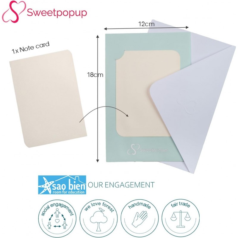 Faultier Pop Up Karte