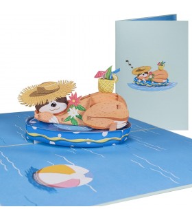 Faultier Pop Up Karte