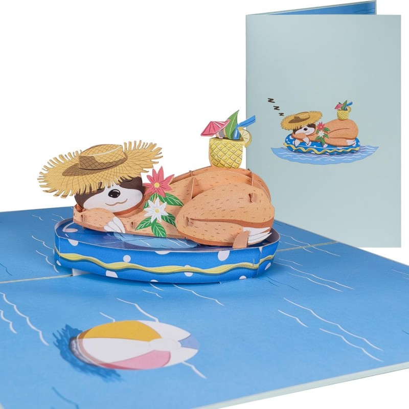 Faultier Pop Up Karte