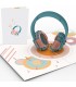 Headphones pop up card