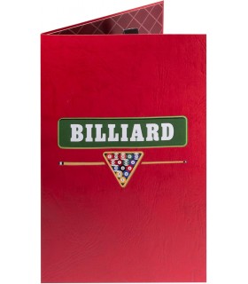 Billiards pop-up card