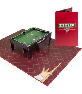 Billiards pop-up card