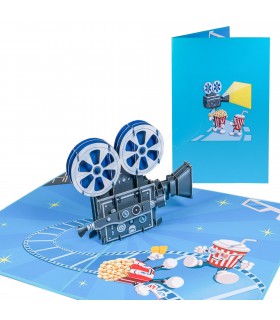 Retro Kamera Pop Up Karte