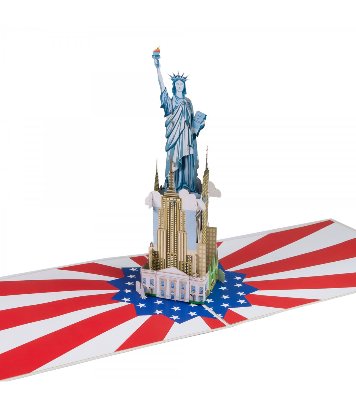 Freiheitsstatue Pop Up Karte (neu)