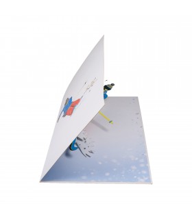 Ski Pop Up Karte