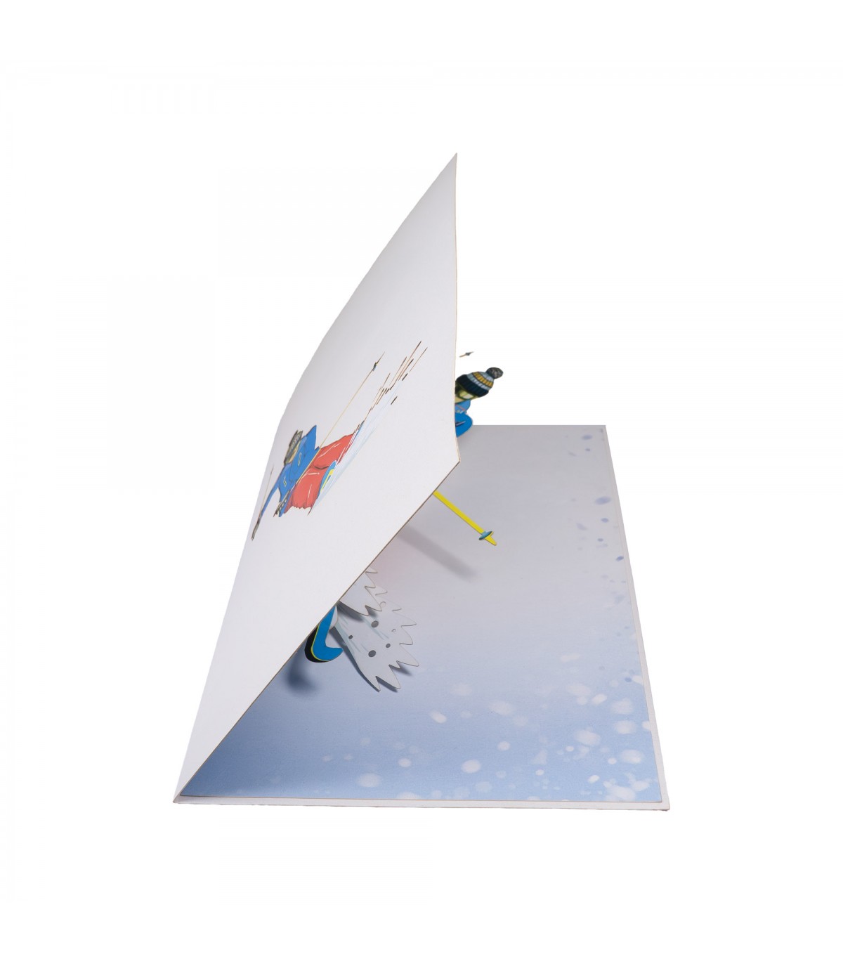 Ski Pop Up Karte