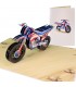 Motorrad V.4. Pop Up Karte (new)