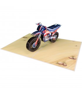 Motorrad V.4. Pop Up Karte (new)