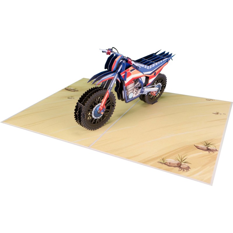 Motorrad V.4. Pop Up Karte (new)