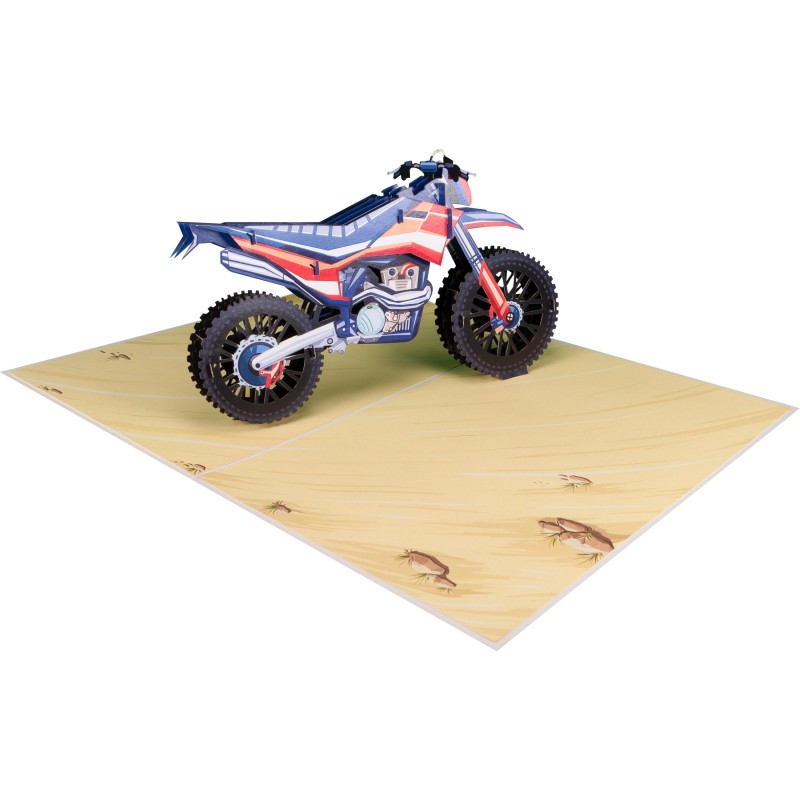 Motorrad V.4. Pop Up Karte (new)