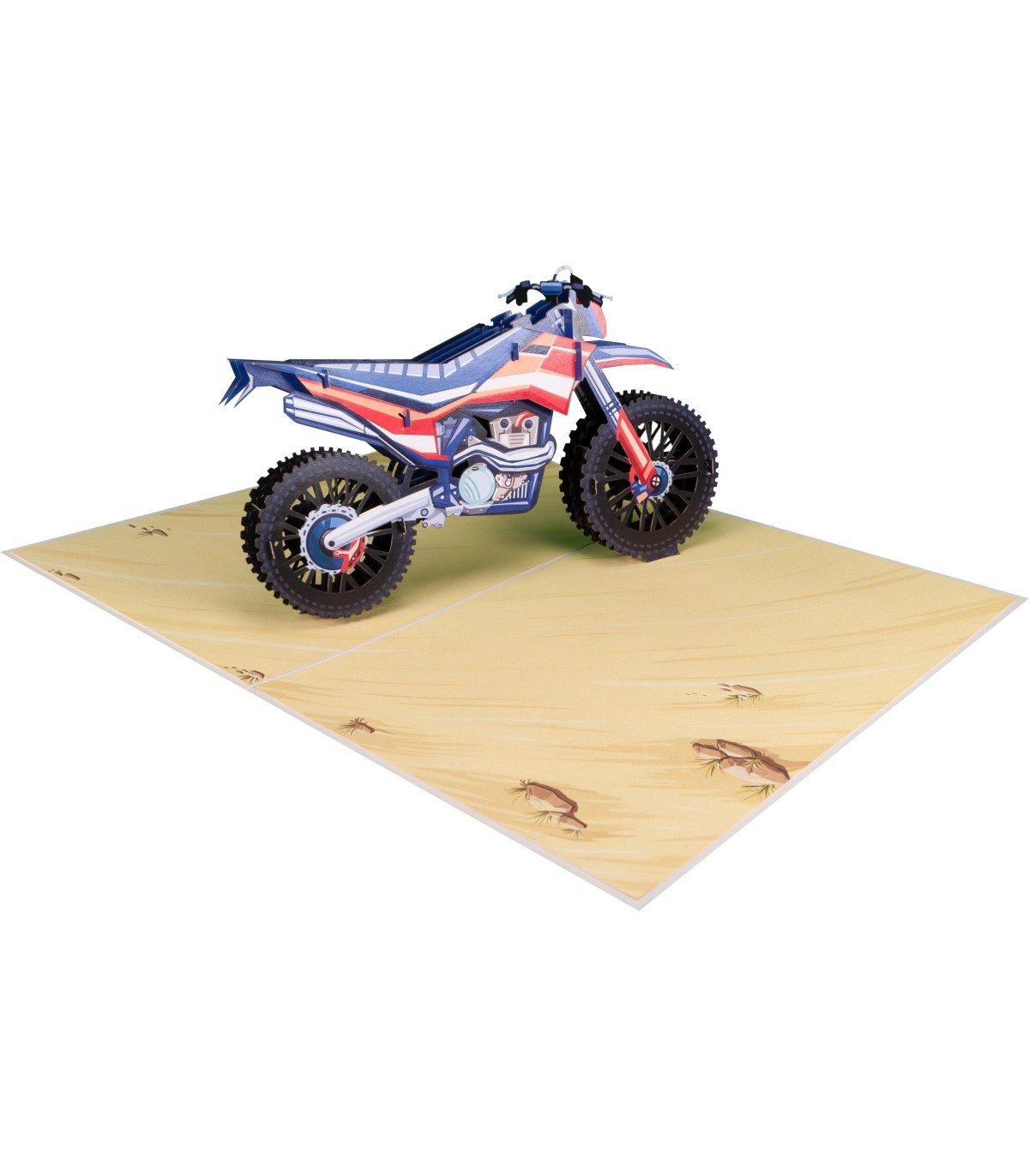 Motorrad V.4. Pop Up Karte (new)