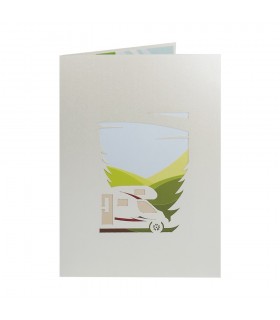 Wohnmobil Pop Up Karte